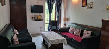 Living Room in 3 BHK Apartment at Coral Apartments, Ramprastha Greens – for Sale