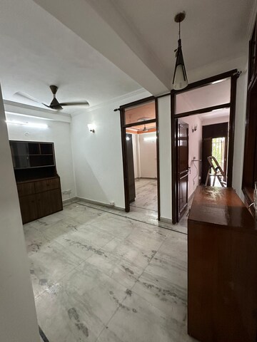 Living Room in 3 BHK Builder Floor at Malviya Nagar – for Rent