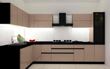 Kitchen in 1 BHK Builder Floor at Shanti Vihar Gate 2, Anand Vihar – for Rent