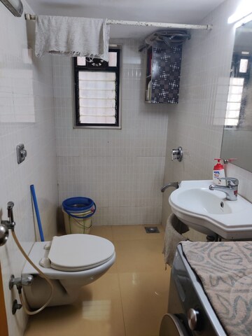 Bathroom in 3 BHK Apartment at Ambedkar Nagar – for Rent