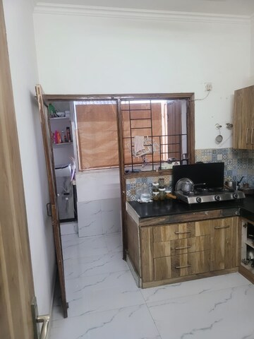 Kitchen in 3 BHK Builder Floor at Unitech South City II, Sector 50 – for Rent
