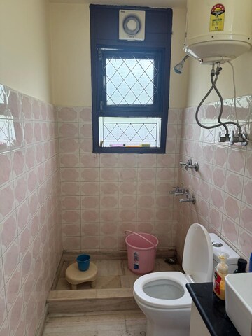 Bathroom in 2 BHK Builder Floor at Dlf Phase I – for Rent