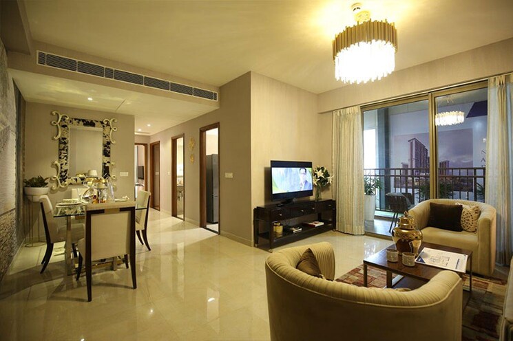 Living Room, m3m-woodshire 4 Bedroom 2768 Sq.Ft. Apartment In Sector 107 Gurgaon 8781773