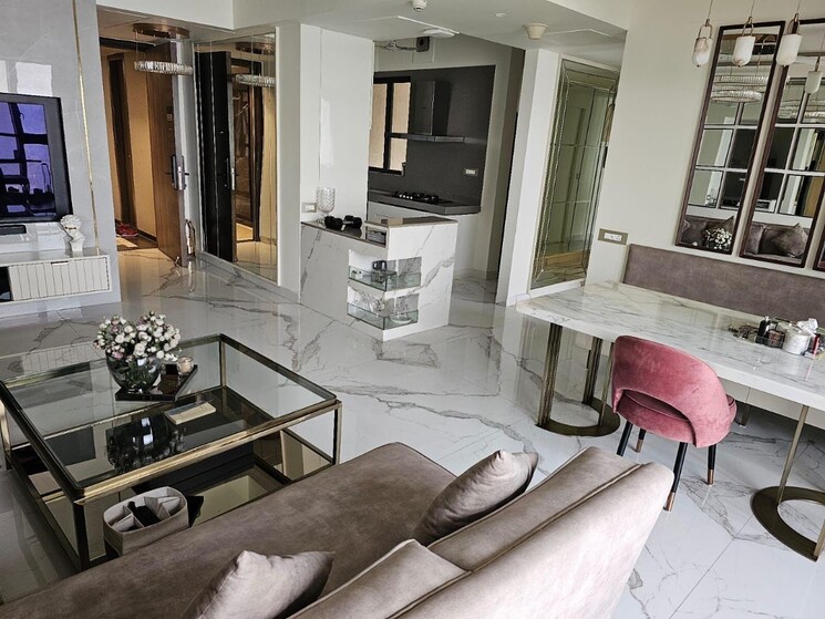 Living Room, lodha-marquise 3 Bedroom 1297 Sq.Ft. Apartment In Worli Mumbai 8781778