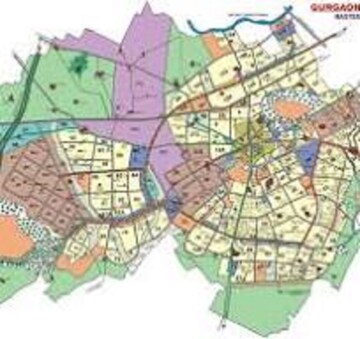  Land – Map Location View at Sujjan Vihar, Dlf Phase iv - for Sale