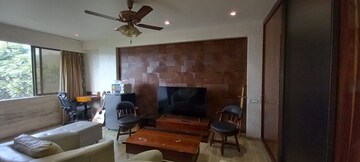 Living Room in Studio Apartment at Sheesh Mahal Apartment, Bandra West – for Rent