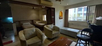 Living Room in Studio Apartment at Sheesh Mahal Apartment, Bandra West – for Rent