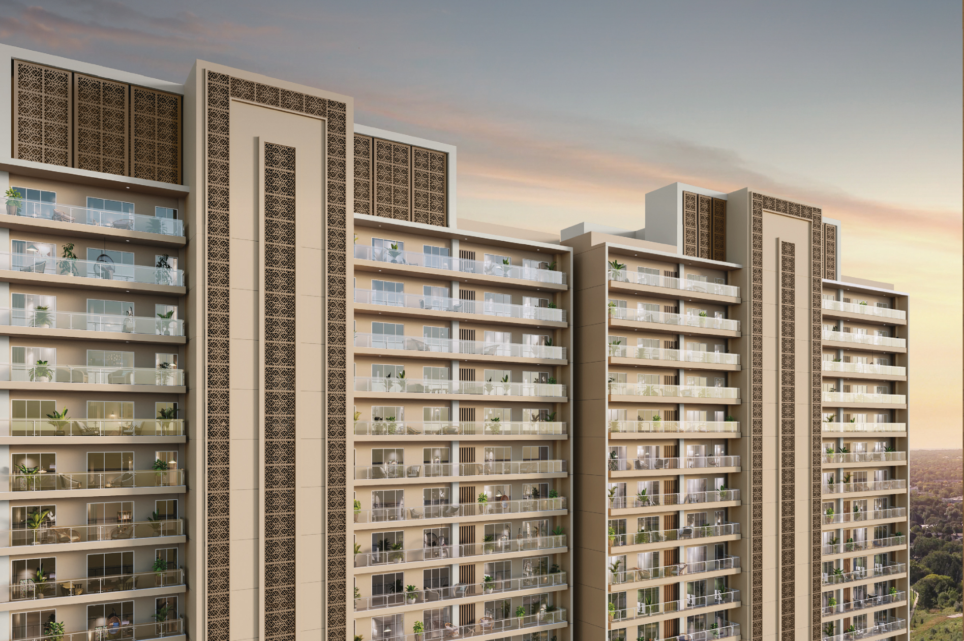 3.5 BHK + Servant Room Apartment For Sale in Godrej Majesty
