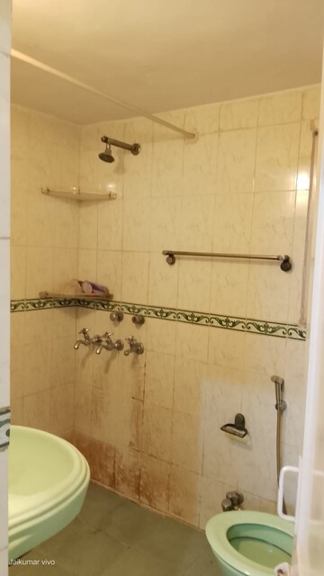 Bathroom in 3 BHK Apartment at Vasant Kunj – for Rent