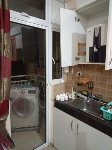 Kitchen in 3 BHK Builder Floor at Sector 16c Greater Noida – for Rent