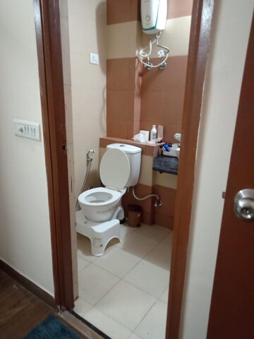 Bathroom in 3 BHK Builder Floor at Sector 16c Greater Noida – for Rent