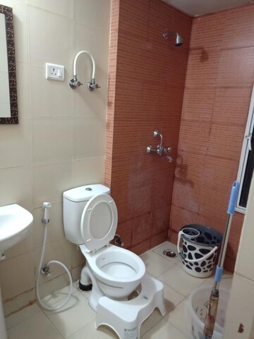 Bathroom in 3 BHK Builder Floor at Sector 16c Greater Noida – for Rent