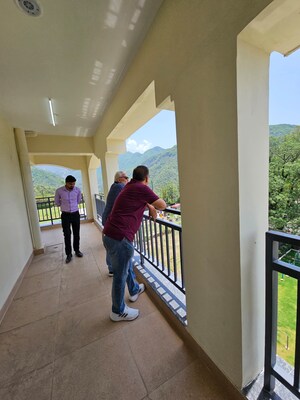 Balcony in 4 BHK Apartment at Sahastradhara Road – for Sale