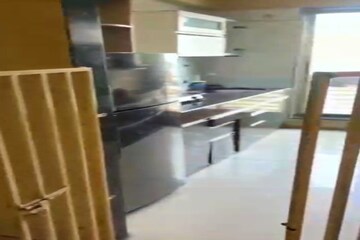 Staircase in 2 BHK Apartment at Kharghar Sector 20 – for Rent