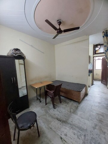 Living Room in 1 BHK Builder Floor at Patel Nagar – for Rent
