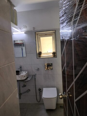 Bathroom in 3 BHK Apartment at Air India Colony, Nerul – for Rent