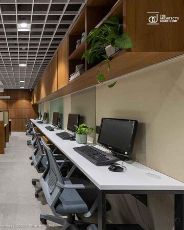 Balcony in  Office Space at New Palasia – for Rent
