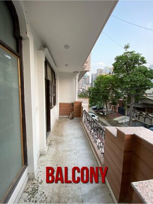 Balcony in 3 BHK Builder Floor at Niti Khand – for Sale