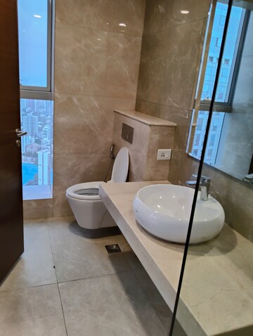 Attached Bathroom in 4 BHK Apartment at Bombay Realty Two ICC, Wadala – for Rent