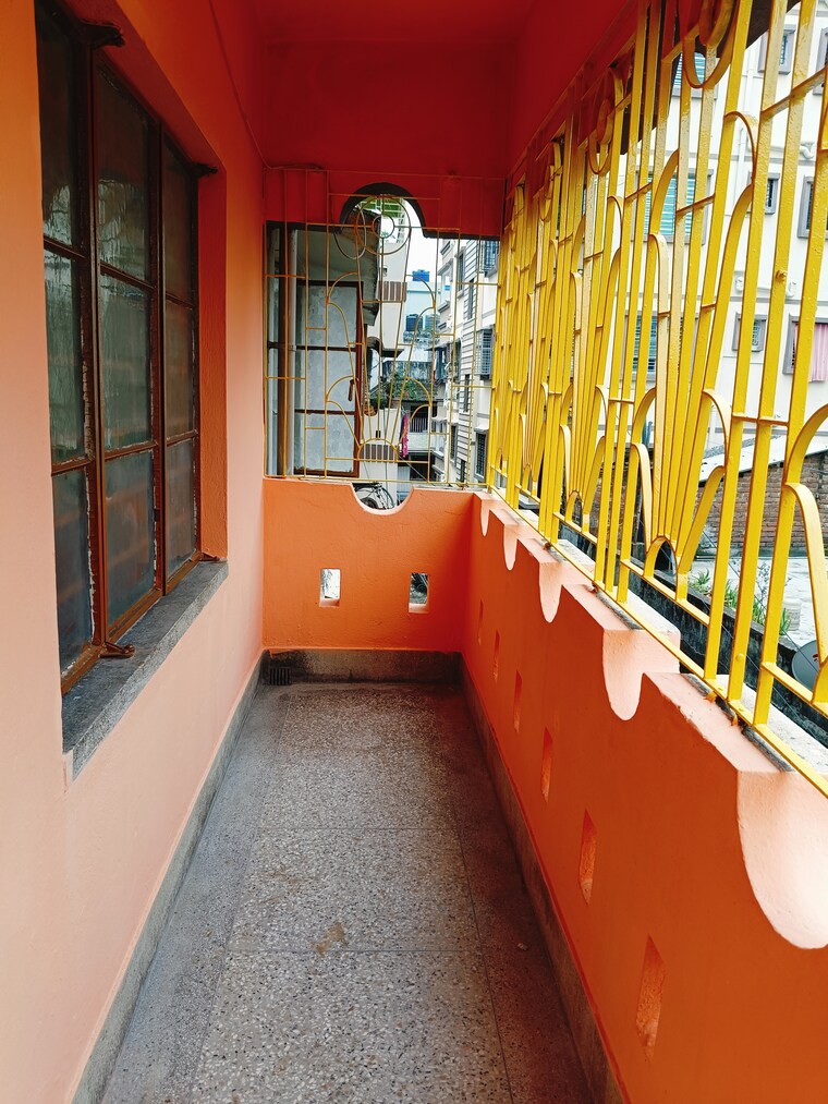 Balcony, baguiati 2 Bedroom 702 Sq.Ft. Apartment In Baguiati Kolkata 8782290