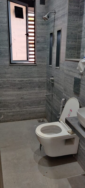 Bathroom in 3 BHK Apartment at Rishabraj Blue Lotus, Khar West – for Rent