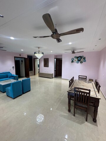 Living Room in 3 BHK Builder Floor at Sector 4 – for Rent