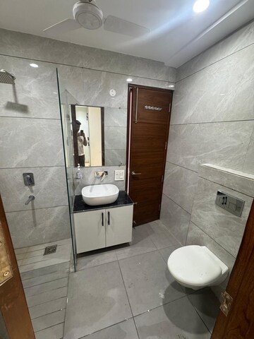 Bathroom in 3 BHK Builder Floor at Sector 4 – for Rent