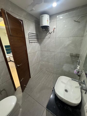 Bathroom in 3 BHK Builder Floor at Sector 4 – for Rent