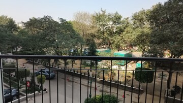Balcony in 2 BHK Apartment at Mittal Cosmos Executive Apartment, Sector 2 – for Rent