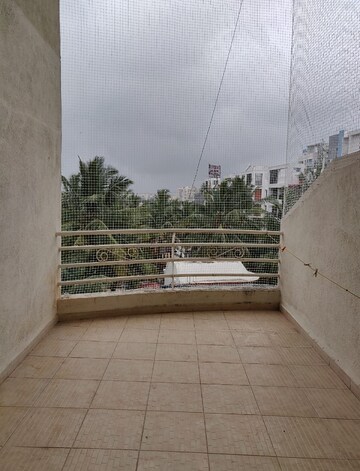 Balcony in 2 BHK Apartment at Paranjape Athashri, Baner – for Rent