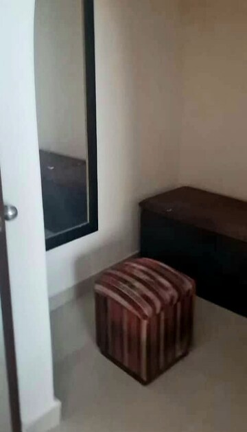 Bathroom in 3 BHK Apartment at Nutan Prashant CHS, Mulund West – for Rent