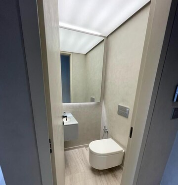 Bathroom in 3 BHK Apartment at Lodha The World Towers World One Tier 2, Worli – for Rent
