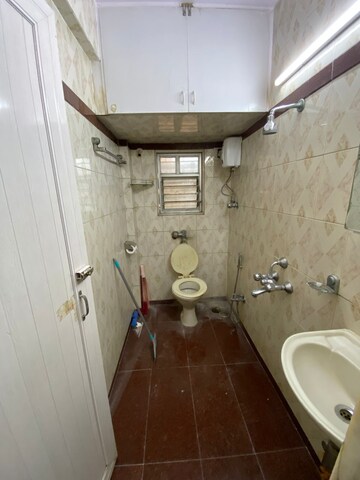 Bathroom in 2 BHK Apartment at Gurukrupa CHS Dadar, Dadar West – for Rent