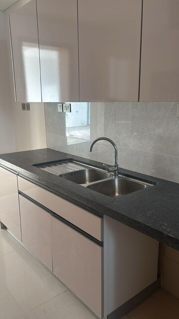 Kitchen in 4 BHK Apartment at Rustomjee Crown, Prabhadevi – for Rent