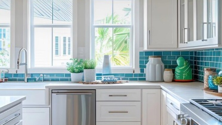 Kitchen, amaatra-tropical-bliss 1 Bedroom 386 Sq.Ft. Apartment In Kavesar Thane 8782488