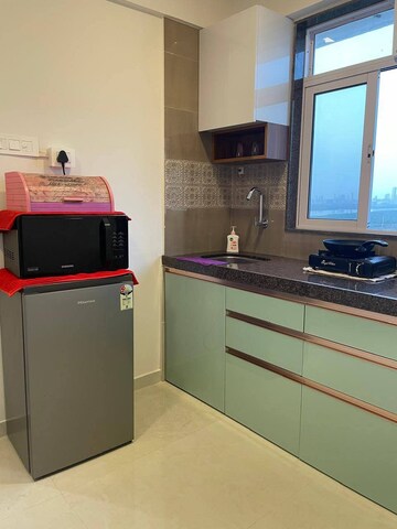 Kitchen in 1 BHK Apartment at Hibiscus CHS Versova, Versova – for Rent