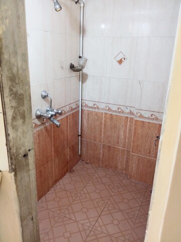 Bathroom in 1 BHK Apartment at Rekhi Sai Tulip, Ghansoli – for Rent