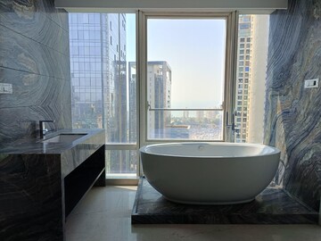 Bathroom in 3 BHK Apartment at Indiabulls Blu, Worli – for Rent