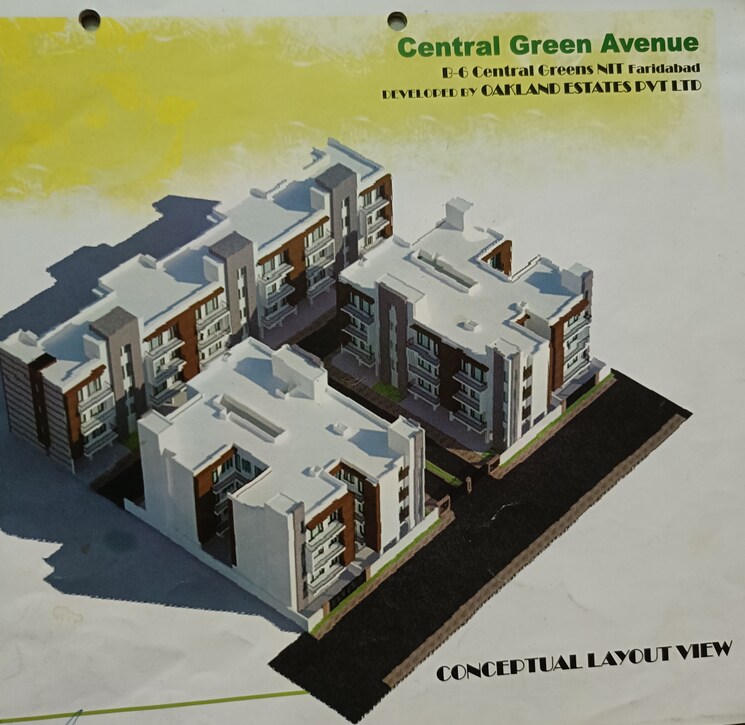Master Plan, oakland-central-green-avenue 3 Bedroom 1846 Sq.Ft. Apartment In New Industrial Township Faridabad 8782554