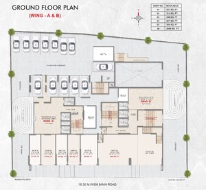 Floor Plan in  Office Space at Adityaraj Majestic, Chembur – for Sale
