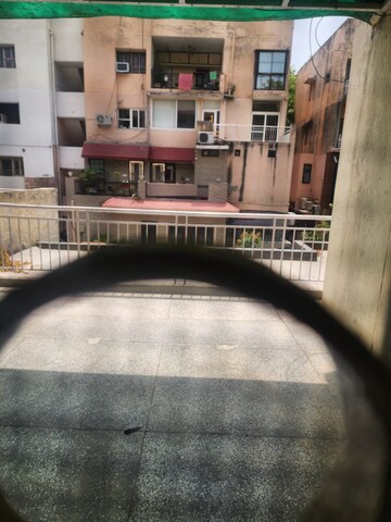 Balcony in 3 BHK Apartment at Vasant Kunj – for Rent