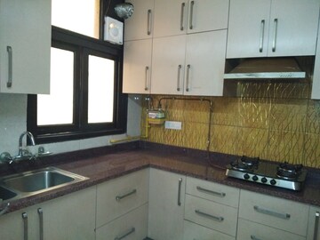 Kitchen in 2 BHK Builder Floor at Shivalik Colony – for Rent