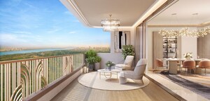 Balcony in 3.5 BHK Apartment at Sandoz Baug – for Sale