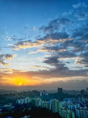 Master Bedroom in 2 BHK Apartment at Puraniks City Reserva, Ghodbunder Road – for Sale