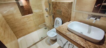 Bathroom in 3 BHK Builder Floor at Hauz Khas – for Rent