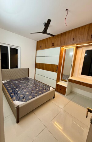Bedroom in 3 BHK Apartment at Aparna Sarovar Zicon, Nallagandla – for Rent