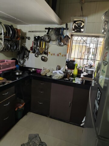 Master Bedroom in 1 BHK Apartment at Kulswamini Arcade CHS, Dombivli West – for Rent