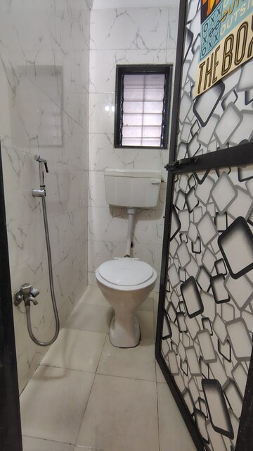 Bathroom in 2 BHK Apartment at Ghansoli – for Rent