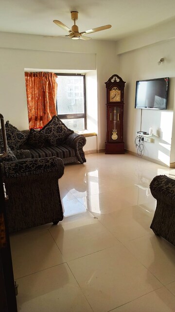 Living Room in 3 BHK Apartment at Patel Smondoville, Electronic City – for Rent