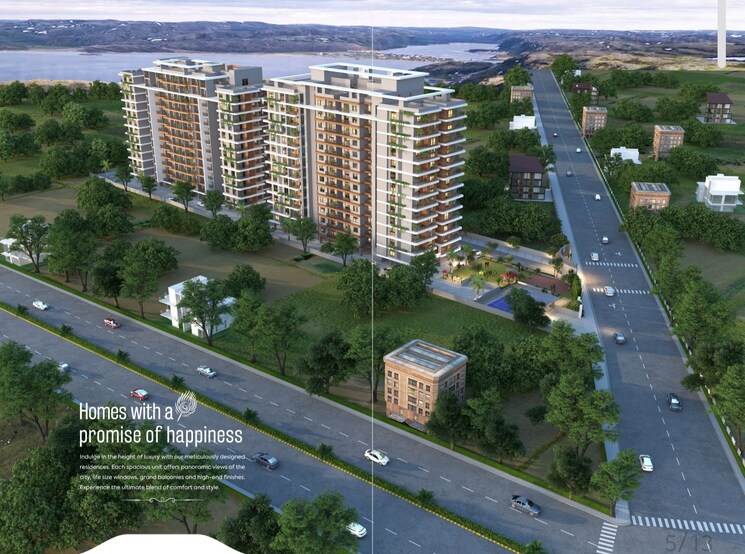 Exterior View, friends colony 3 Bedroom 1625 Sq.Ft. Apartment In Friends Colony Nagpur 8782864